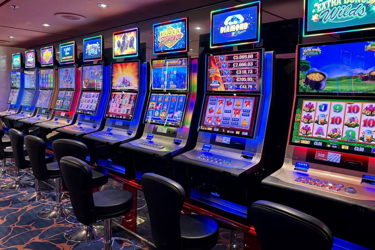 A casino slot machine